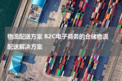 物流配送方案 B2C电子商务的仓储物流配送解决方案