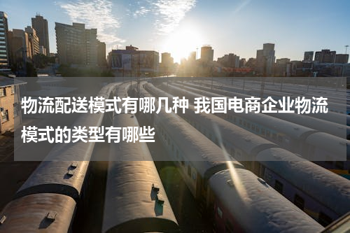 物流配送模式有哪几种 我国电商企业物流模式的类型有哪些