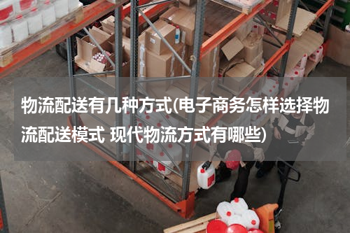 物流配送有几种方式(电子商务怎样选择物流配送模式 现代物流方式有哪些)