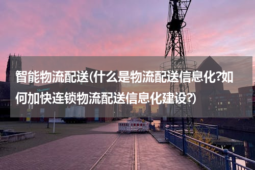 智能物流配送(什么是物流配送信息化?如何加快连锁物流配送信息化建设?)