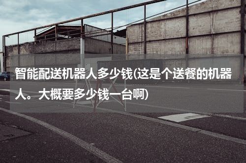 智能配送机器人多少钱(这是个送餐的机器人。大概要多少钱一台啊)