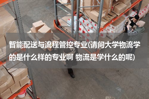智能配送与流程管控专业(请问大学物流学的是什么样的专业啊 物流是学什么的呢)
