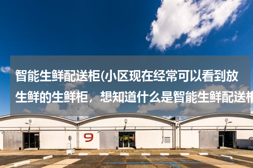 智能生鲜配送柜(小区现在经常可以看到放生鲜的生鲜柜，想知道什么是智能生鲜配送柜？有了解的么)
