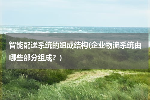 智能配送系统的组成结构(企业物流系统由哪些部分组成？)