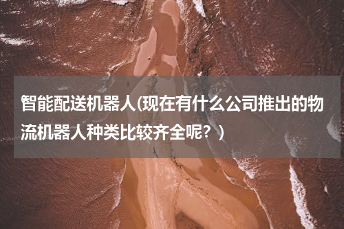 智能配送机器人(现在有什么公司推出的物流机器人种类比较齐全呢？)