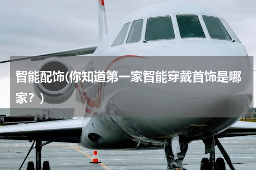 智能配饰(你知道第一家智能穿戴首饰是哪家？)
