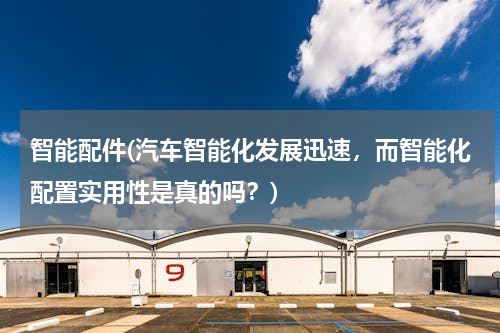 智能配件(汽车智能化发展迅速，而智能化配置实用性是真的吗？)