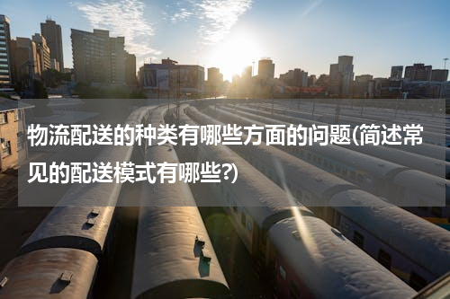 物流配送的种类有哪些方面的问题(简述常见的配送模式有哪些?)