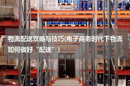 物流配送攻略与技巧(电子商务时代下物流如何做好“配送”)