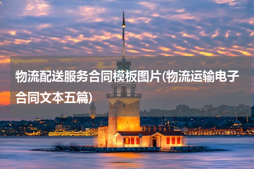 物流配送服务合同模板图片(物流运输电子合同文本五篇)