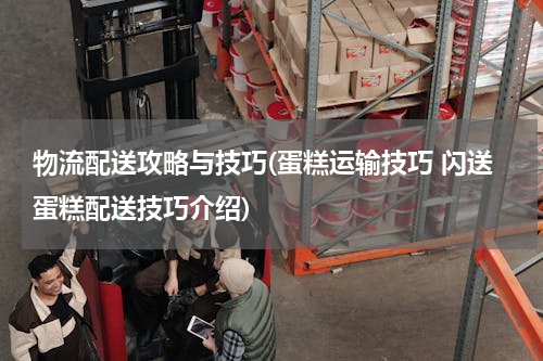 物流配送攻略与技巧(蛋糕运输技巧 闪送蛋糕配送技巧介绍)