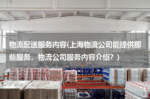 物流配送服务内容(上海物流公司能提供那些服务，物流公司服务内容介绍？)