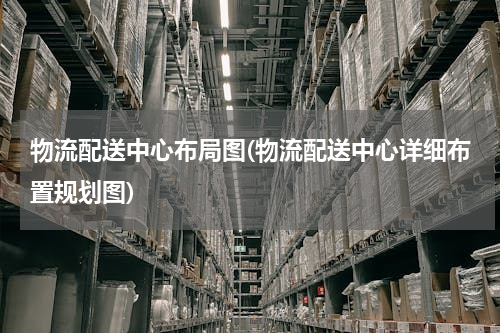 物流配送中心布局图(物流配送中心详细布置规划图)