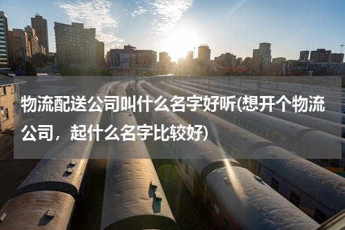 物流配送公司叫什么名字好听(想开个物流公司，起什么名字比较好)