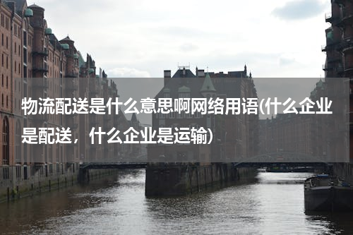 物流配送是什么意思啊网络用语(什么企业是配送，什么企业是运输)