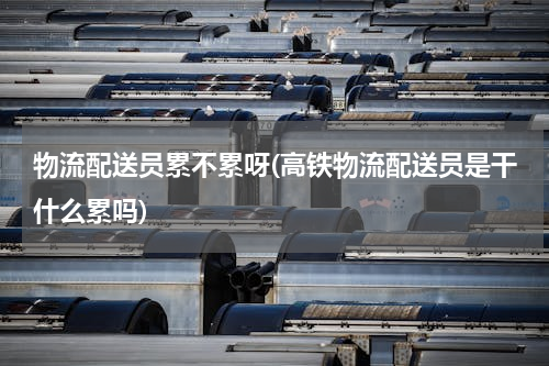 物流配送员累不累呀(高铁物流配送员是干什么累吗)