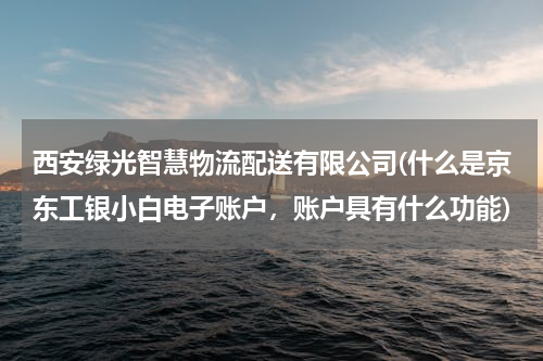 西安绿光智慧物流配送有限公司(什么是京东工银小白电子账户，账户具有什么功能)