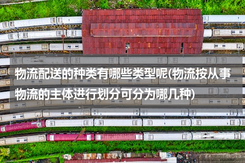 物流配送的种类有哪些类型呢(物流按从事物流的主体进行划分可分为哪几种)