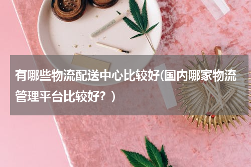 有哪些物流配送中心比较好(国内哪家物流管理平台比较好？)