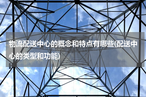 物流配送中心的概念和特点有哪些(配送中心的类型和功能)