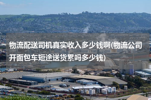 物流配送司机真实收入多少钱啊(物流公司开面包车短途送货累吗多少钱)