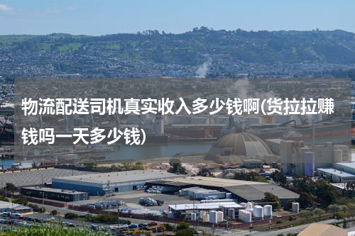 物流配送司机真实收入多少钱啊(货拉拉赚钱吗一天多少钱)