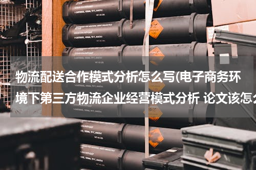 物流配送合作模式分析怎么写(电子商务环境下第三方物流企业经营模式分析 论文该怎么写)